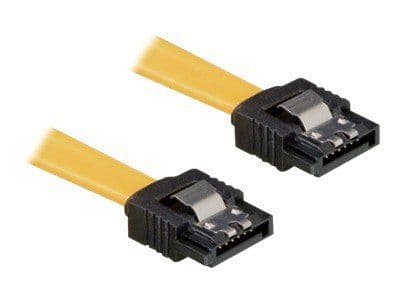DeLOCK 0.7m SATA Cable, 0,7 m, Keltainen