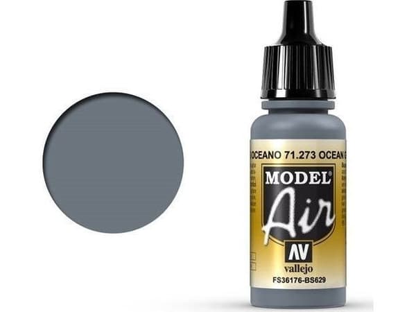 Vallejo 71.273, Grå, Akrylfärg, Vätska, 17 ml, 1 styck |