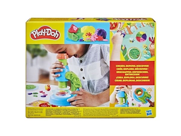Play-Doh Light & Look mikroskopset