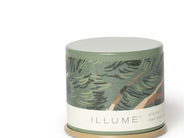 ILLUME Hinoki Sage Demi Vanity Tin Duftlys, Grøn,