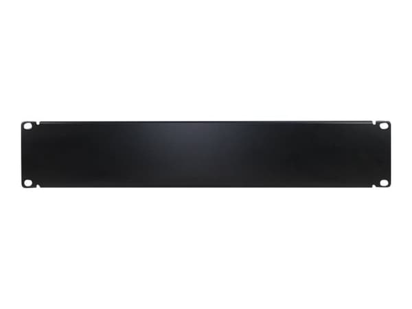 IPC 19'' blindplate sort 2U skrudd