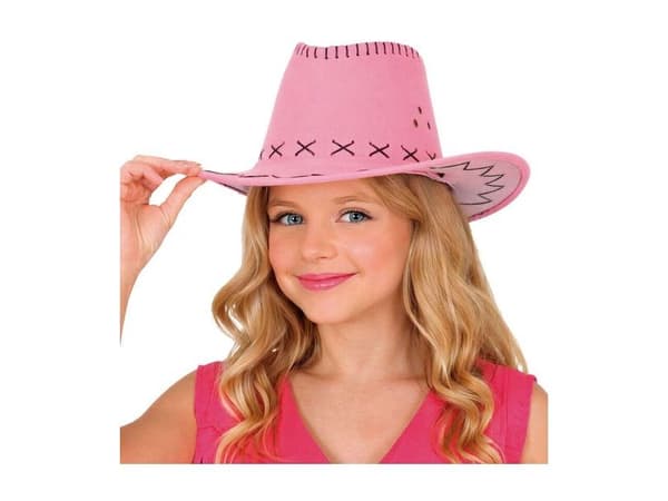 Pink Cowboyhat, barn