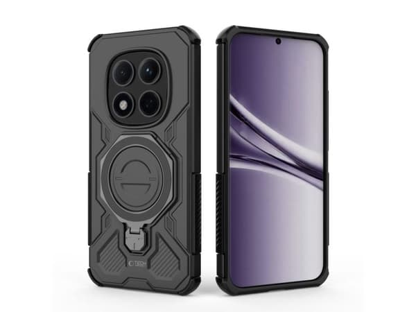 Tech-Protect Tacticstand MagSafe til Xiaomi Poco M8 Pro / Redmi Note 15 Pro+ Plus 5G, matt svart