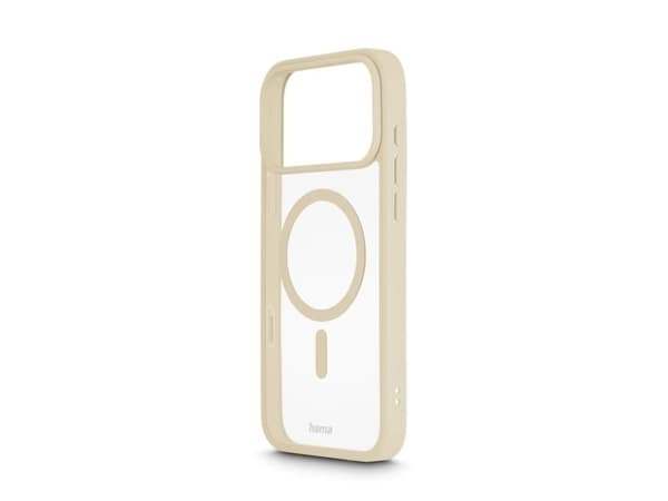 Hama Frame Protect, Suojus, Apple, iPhone 17 Pro Max, 17,5 cm (6.9"), Beige, Läpinäkyvä