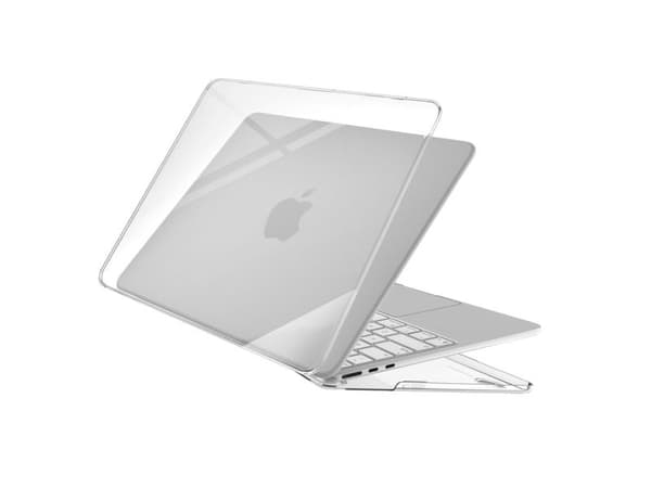 TECH-PROTECT softshell-etui til MacBook Air 15 M2-M5 2023-2026 crystal clear