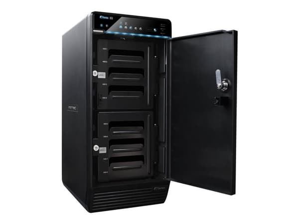 FANTEC QB-X8US3-6G - Harddiskarray - 0 GB - 8 brønner (SATA-600) - SATA 3Gb/s, USB 3.0 (ekstern)
