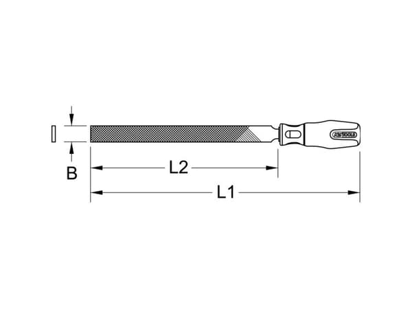 KS Tools 9627301 Viilain 1 stk