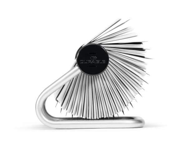 Durable 248123, 400 kort, Silver, 104 x 72 mm