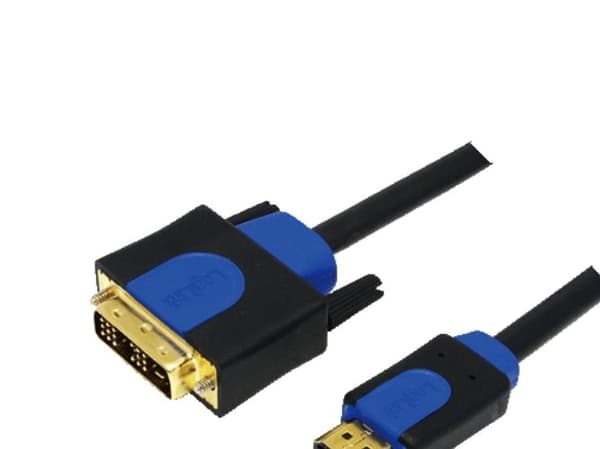 LogiLink - Adapterkabel - HDMI han til DVI-D han - 2 m