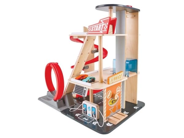 Hape Gearhead Stunt Garage