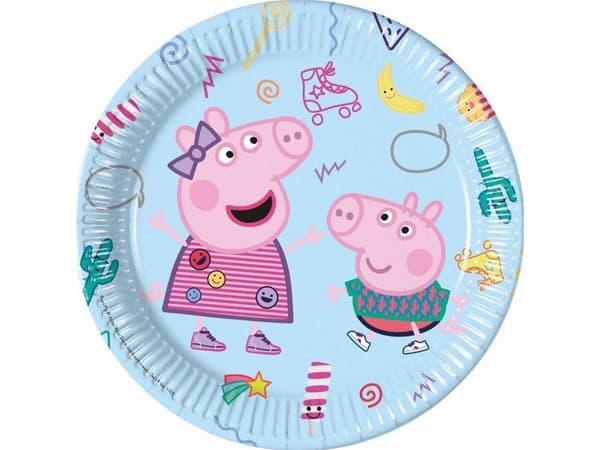 Peppa Pig tallrikar, 23 cm