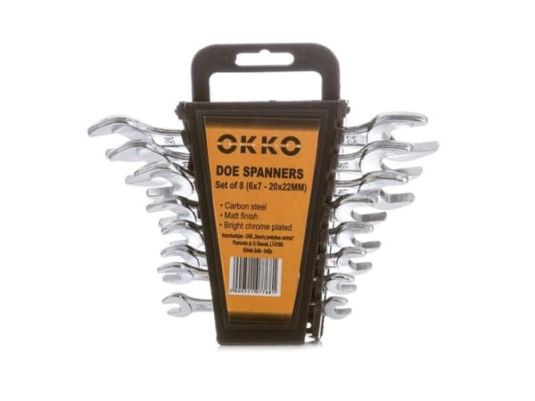 SET OF FLAT KEYS 6–22 MM