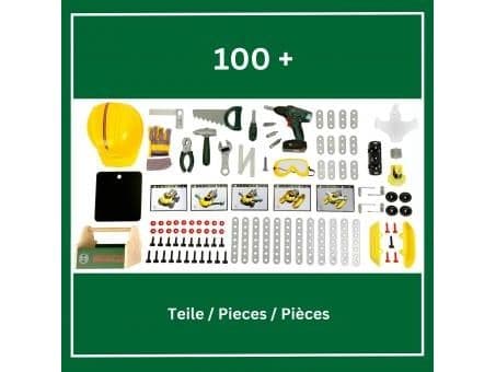 Theo Klein Bosch wooden workbench, 3 År, AAA