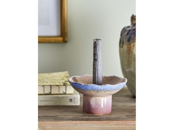 Bloomingville CREATIVE COLLECTION Cloe ljusstake, multicolour, stengods