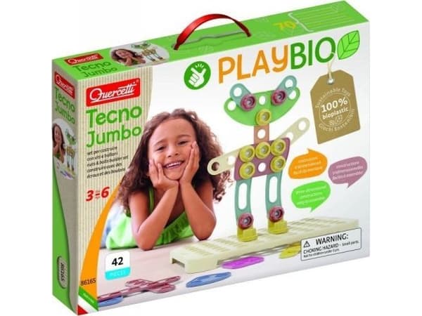 Quercetti rakentaminen Playbio Tecno Jumbo