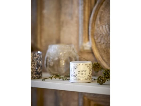 ILLUME Winter White Demi Vanity Tin Duftlys, Hvid,