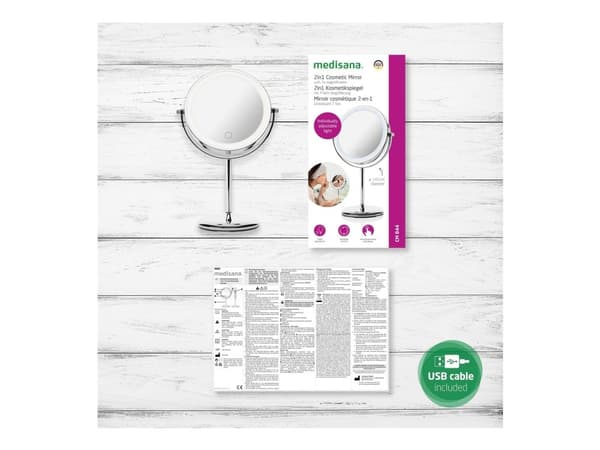 MEDISANA CM 844 - Makeupspegel - sladdlös