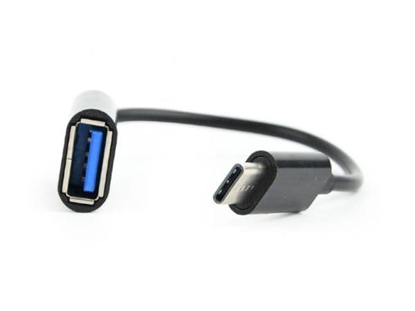 Cablexpert - USB-sovitin - USB-C (han) til USB (hun) - USB 3.1 Gen1 OTG - 20 cm