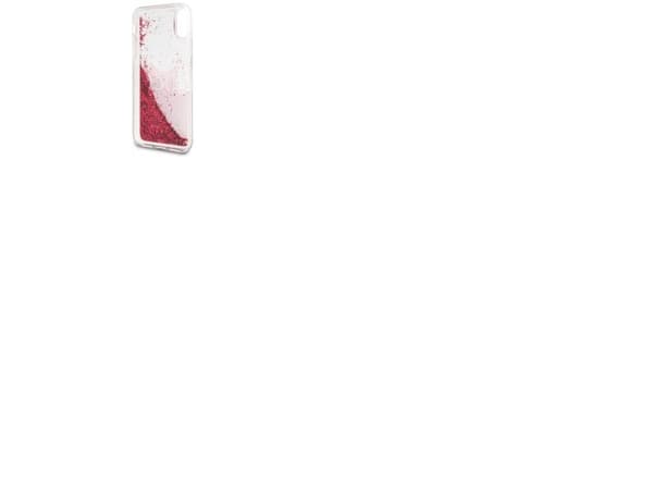 Karl Lagerfeld Liquid Glitter iPhone X Case - Pink