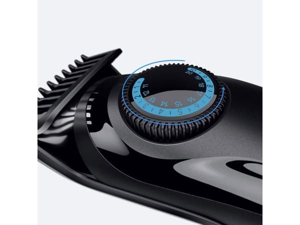 Braun BeardTrimmer 3 BT3500, AC / batteri, Sort