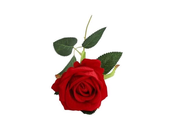 Rød rose, 50 cm