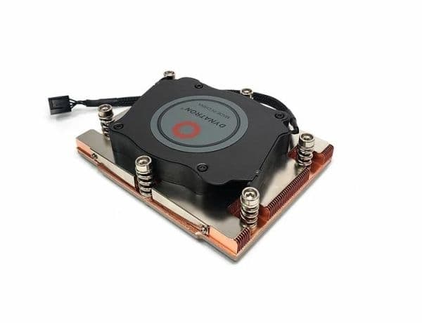 Dynatron - Processorkylare - (för: Socket SP5) - copper fin + vapor chamber - 80 mm - 1U