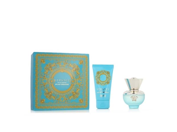 Versace Dylan turkis gavesett - - 80ml