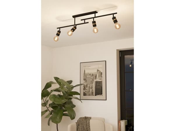 EGLO LURONE LOFT 4XE27 L1000 SORT