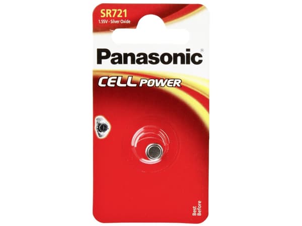 Panasonic Cell Power SR721 - Batteri SR721 - silveroxid - 25 mAh