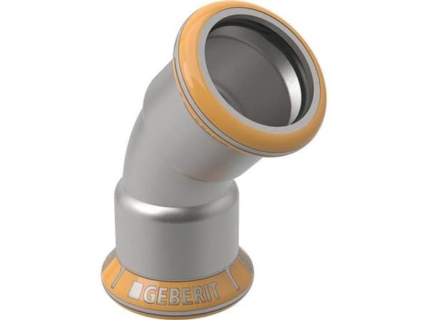 Böj 45° 54 mm Therm mf/mf