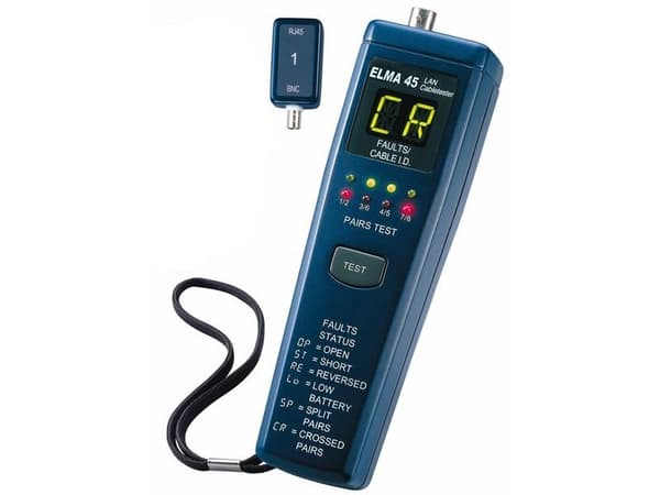 ELMA INSTRUMENTS lantestare för UTP/Coax