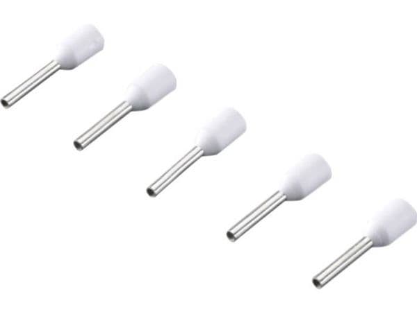 Rittal 4050.737 Kabelskor 0,50 mm² Delvis isolerade Vit 1000 st