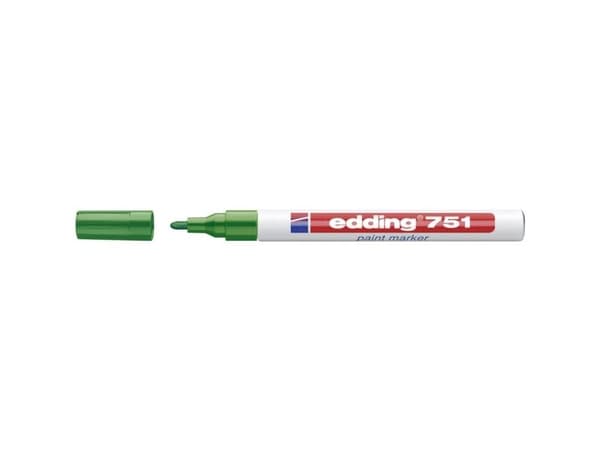 Paintmarker edding 751, grön