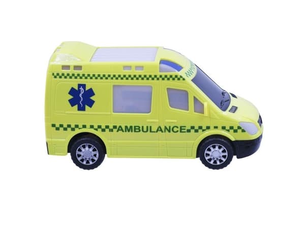 Ambulance bump n' go m/lys og lyd