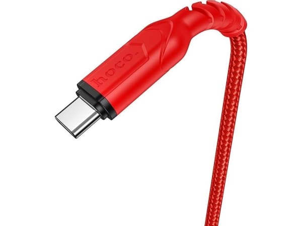 Hoco USB-A - USB-C 1 m USB-kaapeli punainen (6931474744937)