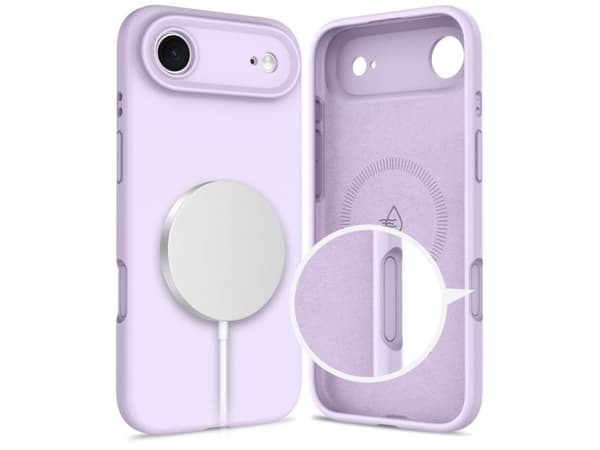 Tech-Protect silikon MagSafe-deksel til iPhone 17 Air - lilla