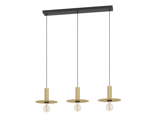 EGLO ESCANDELL LANGBORD 3L E27 BM/SORT