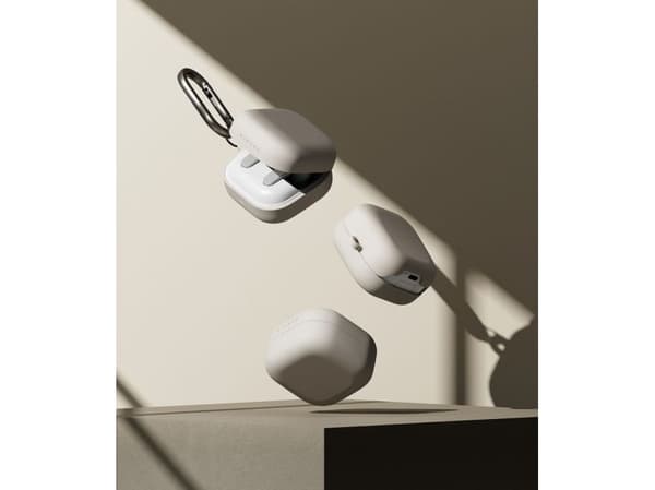 Ringke SILICONE til Samsung Galaxy Buds 4 / 4 Pro, Stone