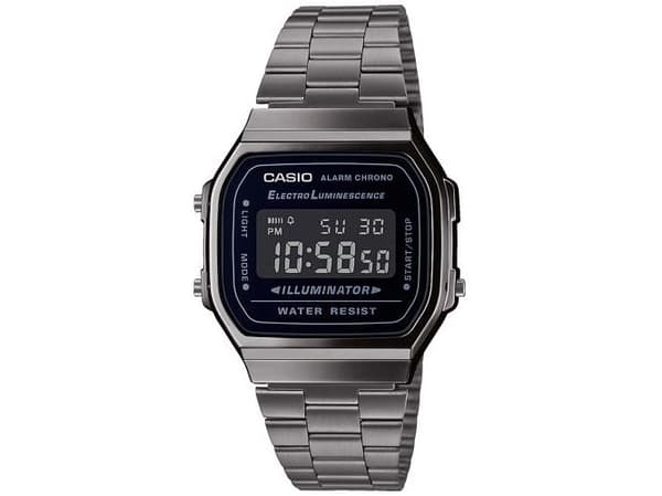 Casio A168WEGG-1BEF, Vanntett, Quartz