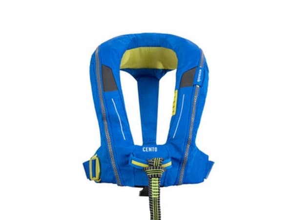 Spinlock Deckvest redningsvest for barn, rød/blå