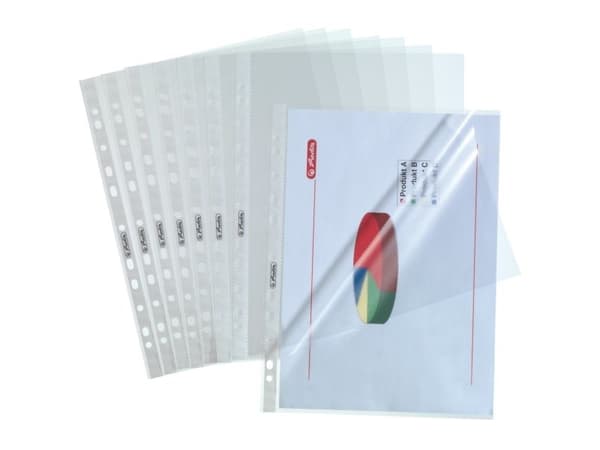 Herlitz 10840098, Transparent, Polypropylen (PP), 100 styck
