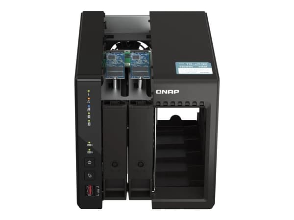 QNAP TS-253E, NAS, Tower, Intel® Celeron®, J6412, 8 GB, 0 TB