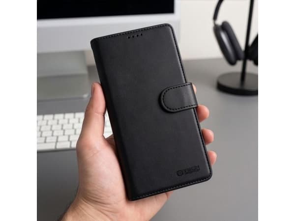 Tech-Protect Wallet Case for Xiaomi Redmi 17G / 5G - Black