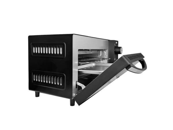 MB1000 Mini uuni 10l 650 Watt musta/kromi