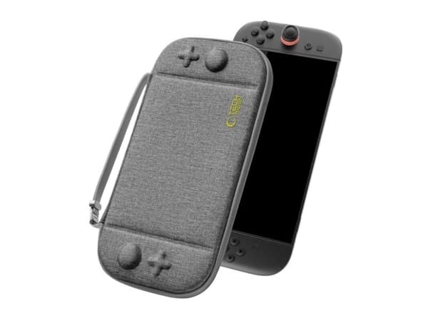 Tech-Protect slankt etui til Nintendo Switch 2 - grå