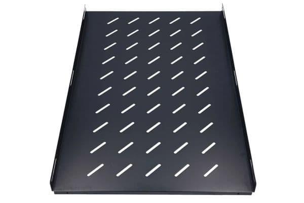 Extralink - Rack-hylle - svart - 1U - 19"