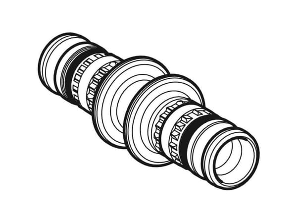 Mepla-koppling Ø50mm - Pvdf 626.505.00.1
