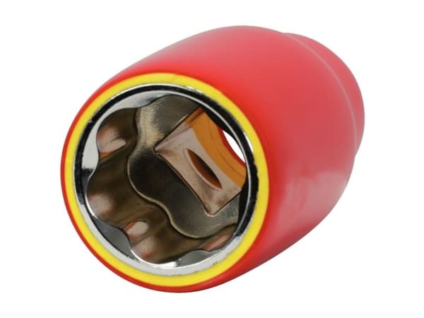 KS Tools 117.1208, Stikkontakt, 1/2", Metrisk, 8 mm, Kromvanadiumstål, 2,6 cm