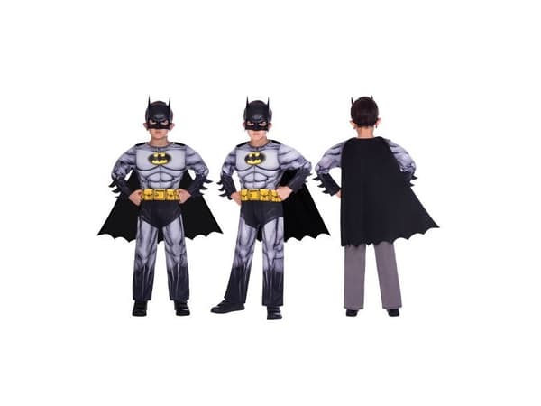 BATMAN MASKERADDRÄKT 116-128 CM