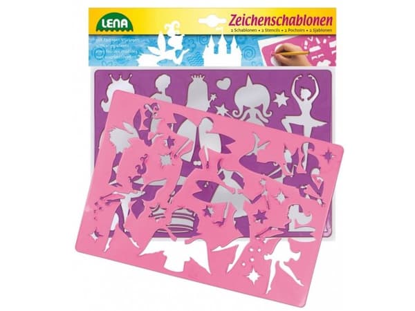Lena 65766, Konststencil, Barn, Multifärg, Flicka, 3 År, 260 mm